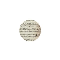 Music Beige Vintage Paper Background Design 1  Mini Magnets by Ravend