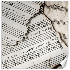 Music Notes Note Music Melody Sound Pattern Canvas 12  X 12 