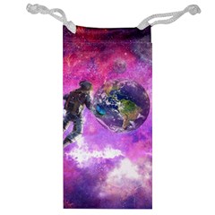 Astronaut Earth Space Planet Fantasy Jewelry Bag