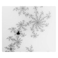 Almond Bread Apple Males Mandelbrot Mathematic Double Sided Flano Blanket (small)  by danenraven