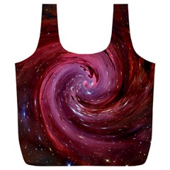 Galaxy Fog Kosmus Universe Full Print Recycle Bag (xxxl) by Wegoenart