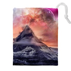 Mountain Cosmos Universe Nature Drawstring Pouch (5xl)