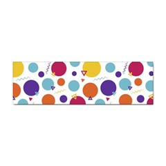 Background Polka Dot Sticker Bumper (100 Pack) by Ravend