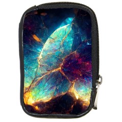 Abstract Galactic Wallpaper Compact Camera Leather Case