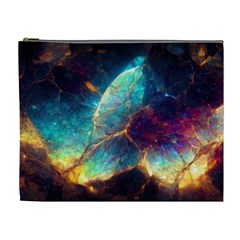 Abstract Galactic Wallpaper Cosmetic Bag (xl) by Ravend