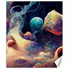 Quantum Physics Dreaming Lucid Canvas 20  X 24  by Ravend