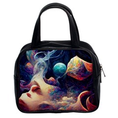 Quantum Physics Dreaming Lucid Classic Handbag (two Sides)