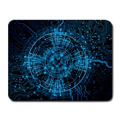 Network Circuit Board Trace Small Mousepad