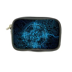 Network Circuit Board Trace Coin Purse