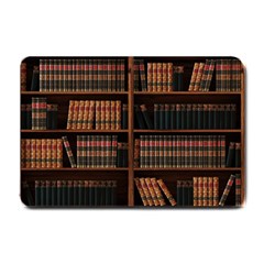 Book Bookshelf Bookcase Library Small Doormat by Ravend