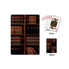 Book Bookshelf Bookcase Library Playing Cards Single Design (mini) by Ravend