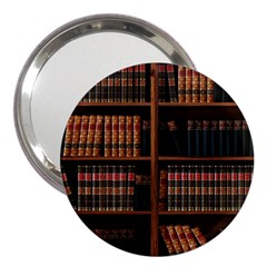 Book Bookshelf Bookcase Library 3  Handbag Mirrors by Ravend