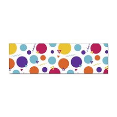 Background Polka Dot Sticker Bumper (10 Pack) by Ravend