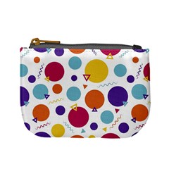 Background Polka Dot Mini Coin Purse