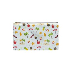 Summer Backgroundnature Beach Cosmetic Bag (small)