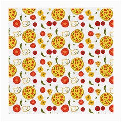 Illustration Pizza Background Vegetable Medium Glasses Cloth