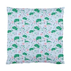 Flower Pattern Wallpaper Seamless Standard Cushion Case (one Side)