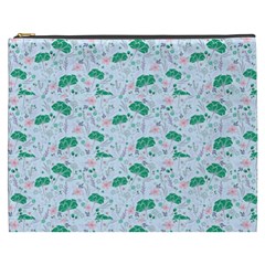 Flower Pattern Wallpaper Seamless Cosmetic Bag (xxxl)