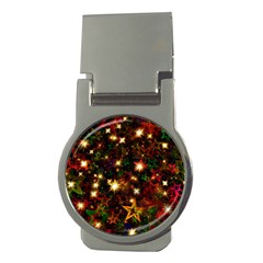 Christmas Xmas Stars Star Advent Background Money Clips (round) 