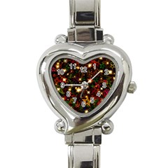 Christmas Xmas Stars Star Advent Background Heart Italian Charm Watch