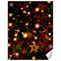 Christmas Xmas Stars Star Advent Background Canvas 12  X 16 