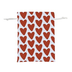 Little Hearts Lightweight Drawstring Pouch (l) by ConteMonfrey