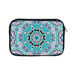 Blue Shades Mandala   Apple Ipad Mini Zipper Cases by ConteMonfrey