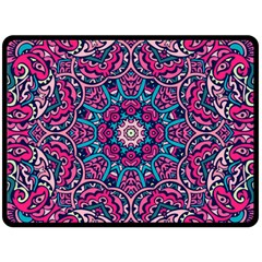 Good Vibes Brain Fleece Blanket (large)  by ConteMonfrey