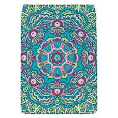 Green, Blue And Pink Mandala  Removable Flap Cover (s) by ConteMonfrey