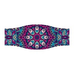 Purple, Blue And Pink Eyes Stretchable Headband