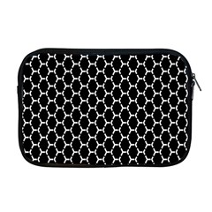 Abstract Beehive Black Apple MacBook Pro 17  Zipper Case