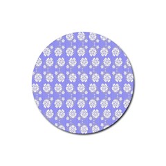 Spring Happiness Rubber Coaster (round) by ConteMonfrey