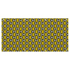 Abstract Beehive Yellow  Banner And Sign 8  X 4  by ConteMonfrey