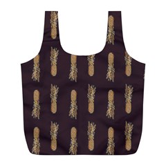 King Pineapple Full Print Recycle Bag (l) by ConteMonfrey