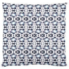 Blue Flowers Standard Flano Cushion Case (one Side) by ConteMonfrey