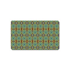 Colorful Sunflowers Magnet (Name Card)