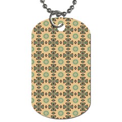 Abstracr Green Caramels Dog Tag (Two Sides)