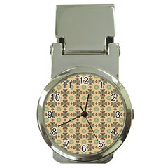 Abstract Green Caramels Money Clip Watches