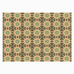 Abstract Green Caramels Large Glasses Cloth (2 Sides) by ConteMonfrey