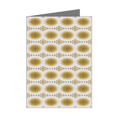 Abstract Petals Mini Greeting Card by ConteMonfrey