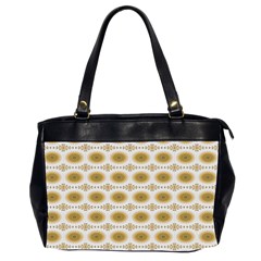 Abstract Petals Oversize Office Handbag (2 Sides) by ConteMonfrey