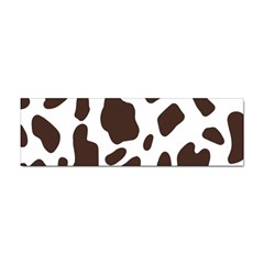 Cow Spots Brown White Sticker Bumper (10 Pack) by ConteMonfrey