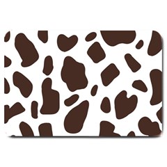 Cow Spots Brown White Large Doormat by ConteMonfrey