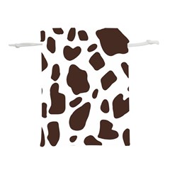 Cow Spots Brown White Lightweight Drawstring Pouch (s) by ConteMonfrey