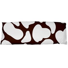 Brown White Cow Body Pillow Case (dakimakura) by ConteMonfrey