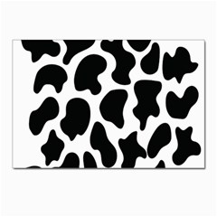 Cow Black And White Spots Postcards 5  X 7  (pkg Of 10) by ConteMonfrey