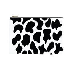 Cow Black And White Spots Cosmetic Bag (large) by ConteMonfrey