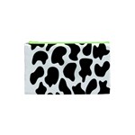 Cow black and white spots Cosmetic Bag (XS) Front