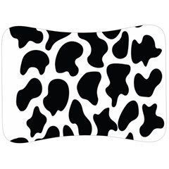 Cow Black And White Spots Velour Seat Head Rest Cushion by ConteMonfrey