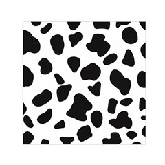 Black And White Spots Square Satin Scarf (30  X 30 ) by ConteMonfrey